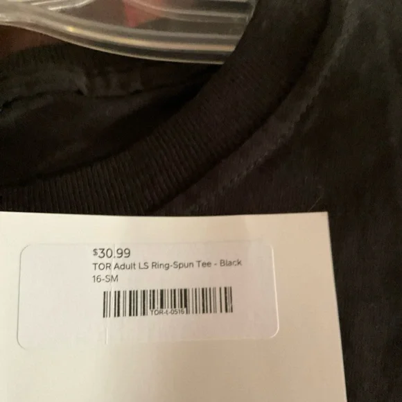 Pasadena Tournament of Roses Black Long Sleeve Shirt, NWT, Size Small - Picture 7 of 9